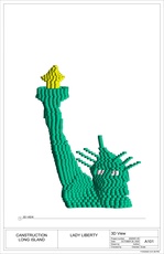 Lady Liberty lights the way for us to end hunger!