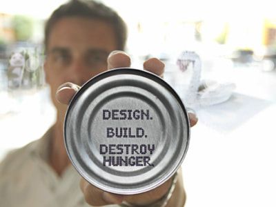 Design. Build. Destroy Hunger.